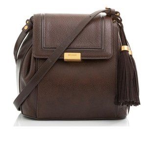 NEW WITH TAGS - Brahmin Margo Leather Crossbody Bag in Chocolate Cordoba